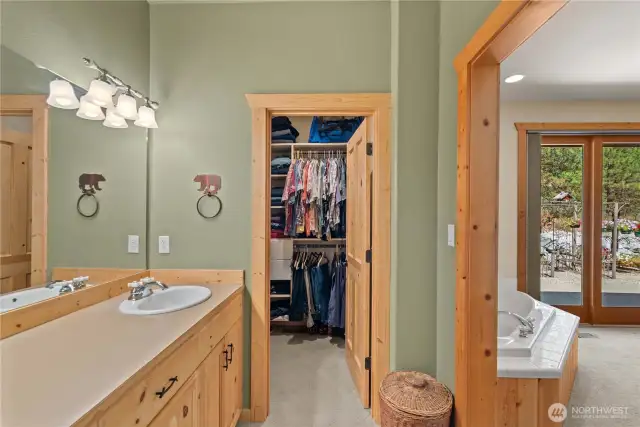 Primary Bath, Walk In Closet