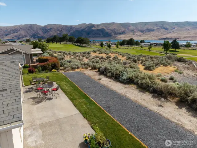 More patio space, views, views and more views.
