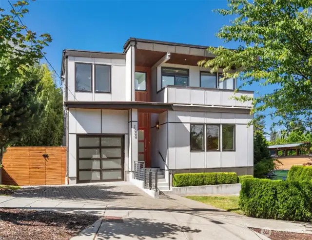 Welcome home to this striking modern Montlake residence.