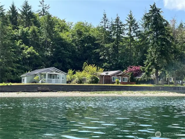 All 3 cabins located with views of Taylor Bay