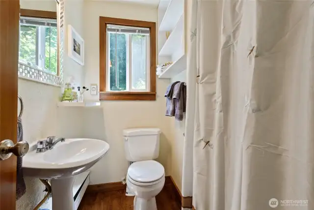 Cabin 2 has a 3/4 bath