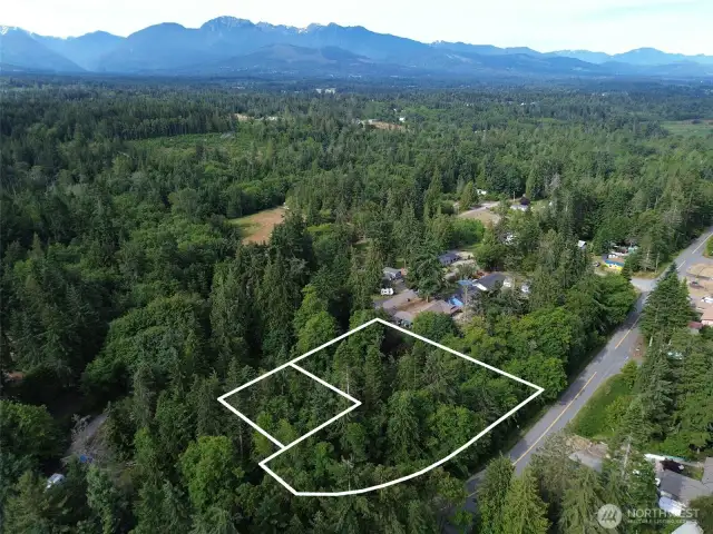 Approximate lot lines