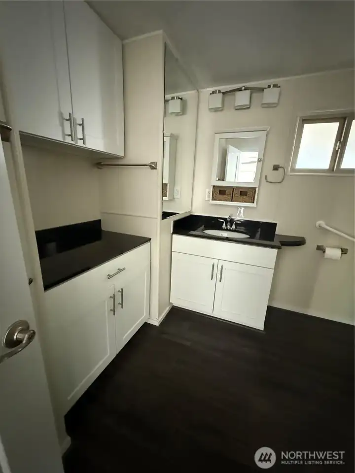 Main bath storage