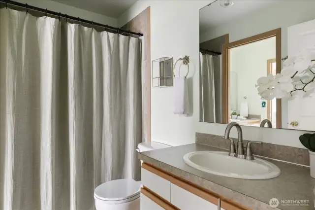 New shower