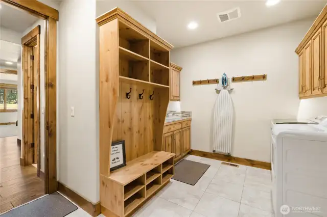 Mud Room and Laundry