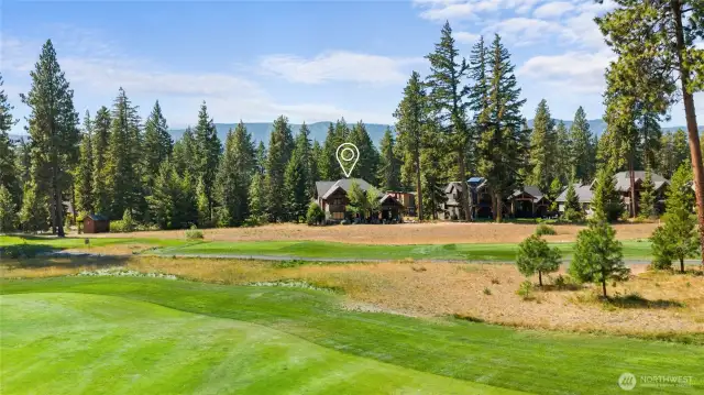 Located along holes 5 & 6 of Rope Rider Golf Course