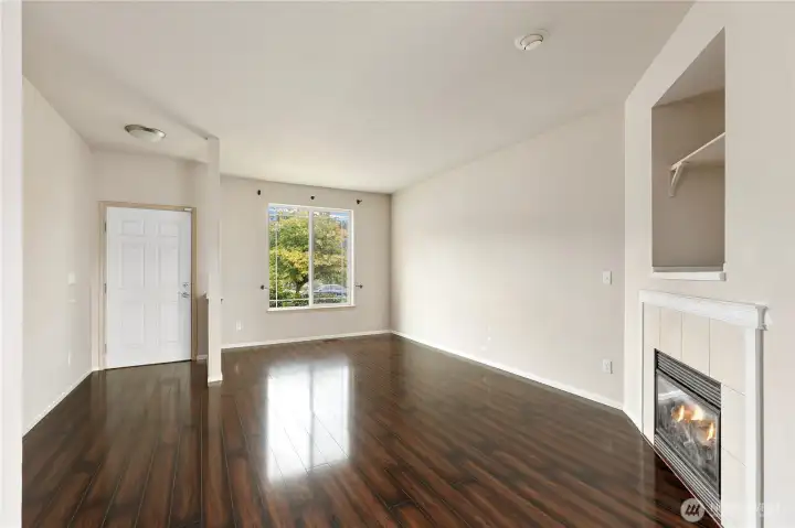 Another view of the living room from the opposite end.