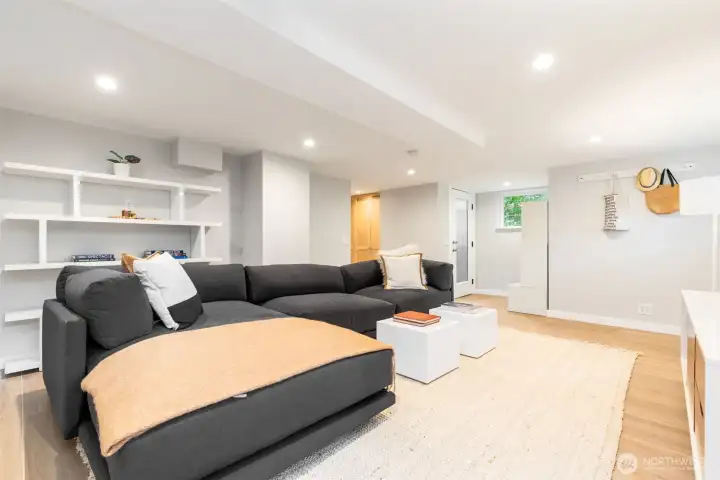 This is a great spot for a cozy night in.