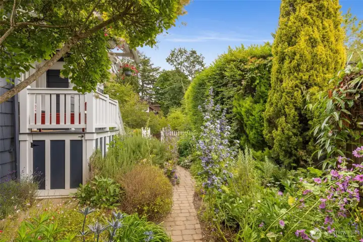 Don't miss the added storage space under the front porch...