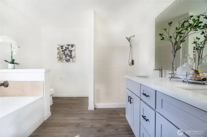 Remodeled bathroom