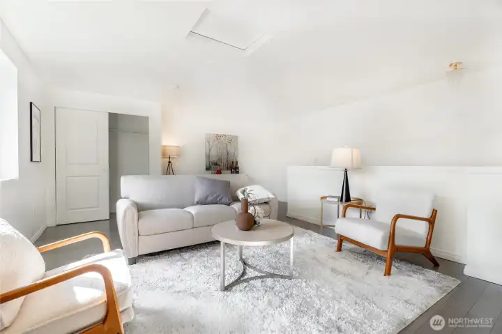 Spacious bonus room upstairs