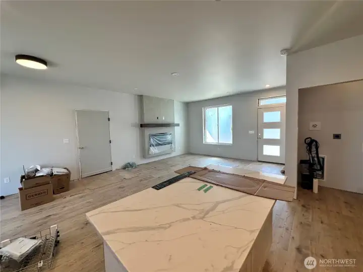 Photo of previous build and not of current home