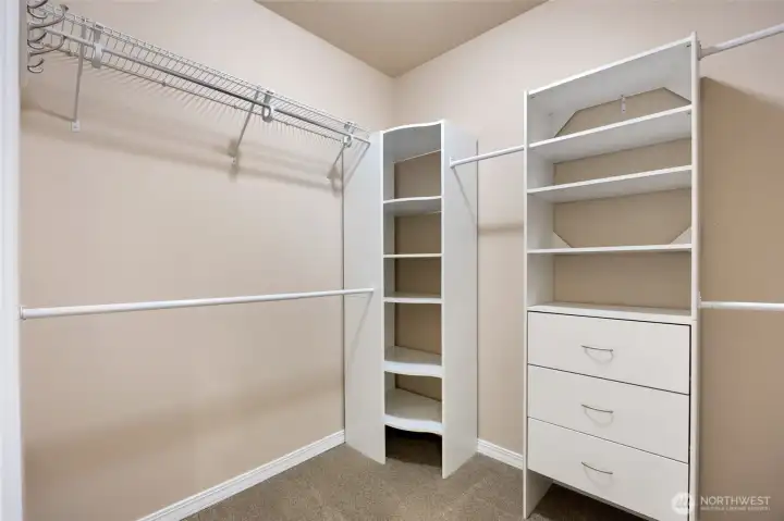 Primary Walk In Closet
