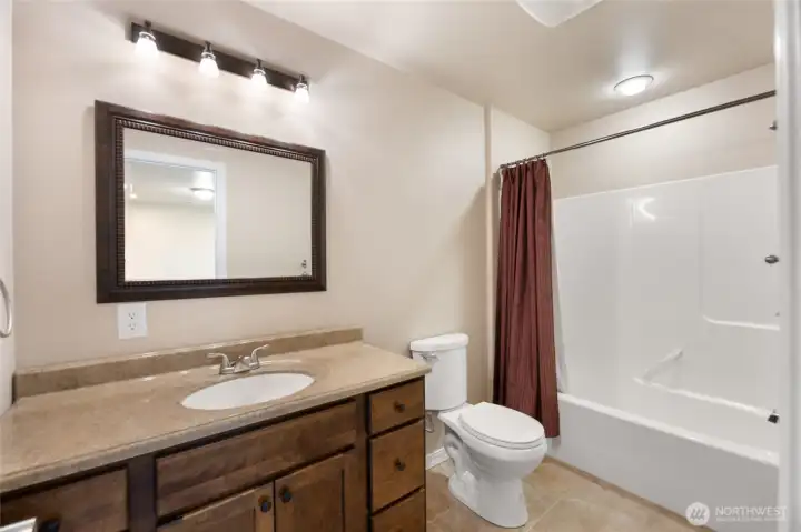 Bedroom 2 Upstairs with Bathroom