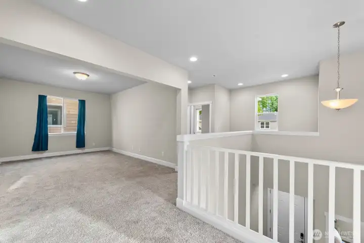 Generously sized second floor bonus room.