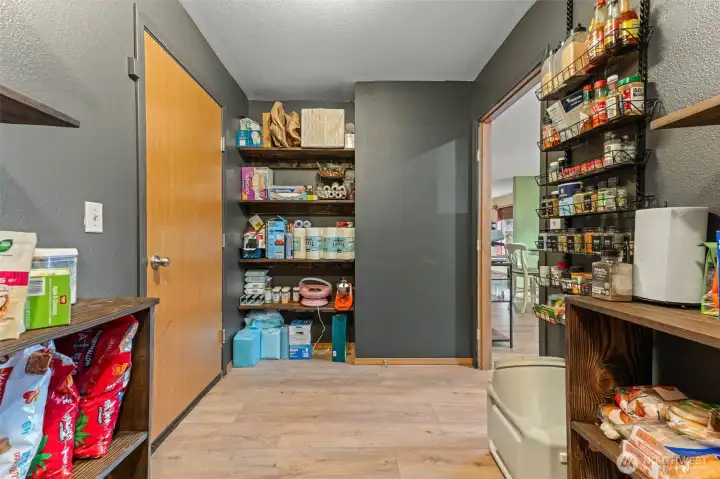 Pantry with Garage Access