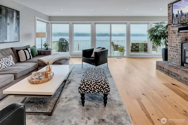 Feel your brain relax as you gaze at the water