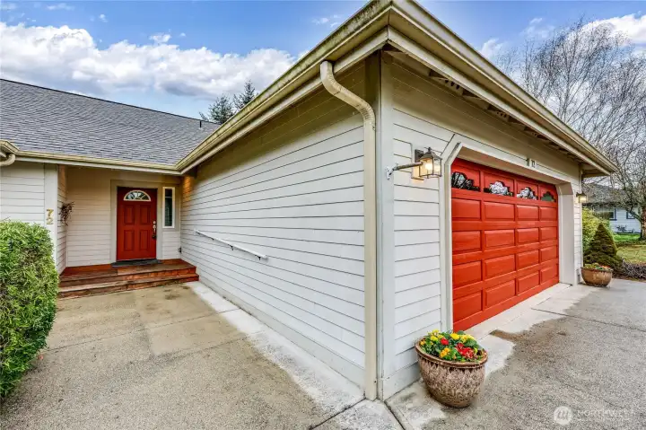 Easy access into the home.