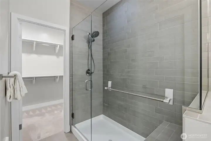 Large shower place