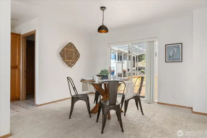 Dining area
