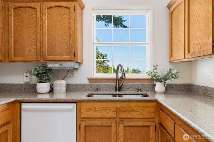 Do the dishes with a view!