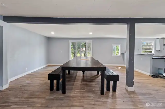 Large dining room