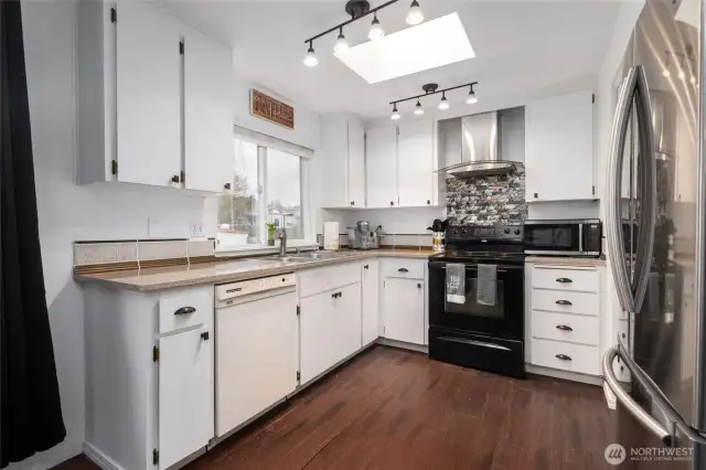 Kitchen with Granite Countertops