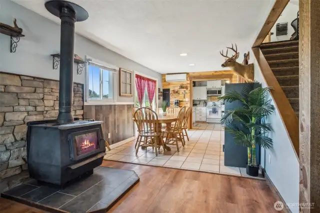 Wood Fireplace