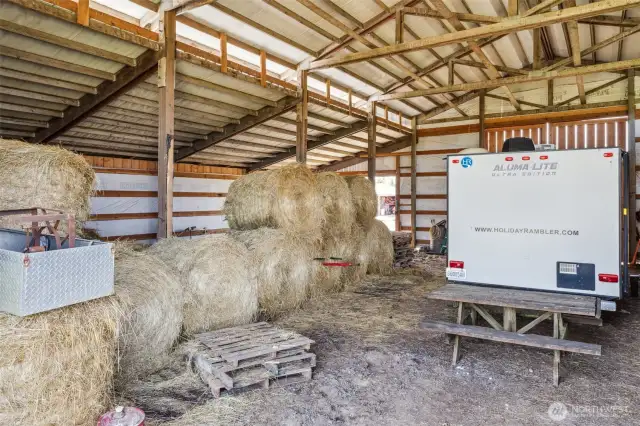 Inside Barn