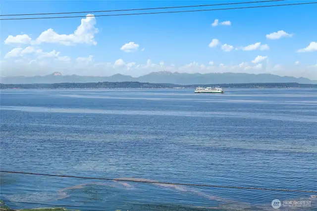 Views of Bremerton, Port Orchard, and the Olympics.