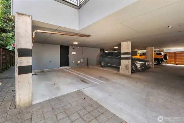 2nd Covered Parking is a huge value in Alki.