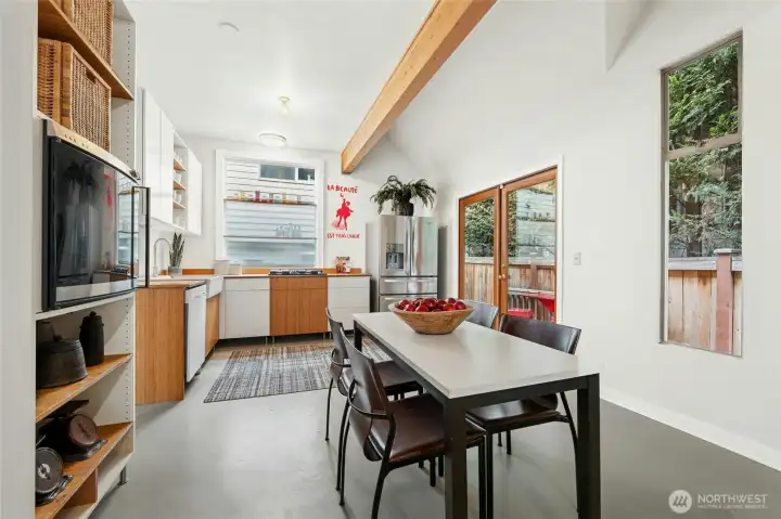 Open concept main living space