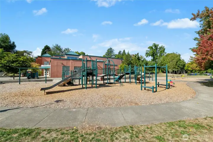 Miler Park & playground & turf field