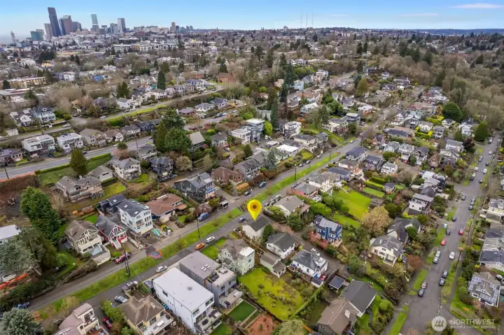 Commuting is a breeze with a 10 minute drive to Downtown Seattle and 20 minute drive to Seatac.