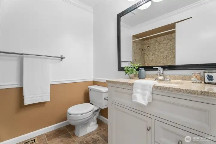 Full bathroom upstairs