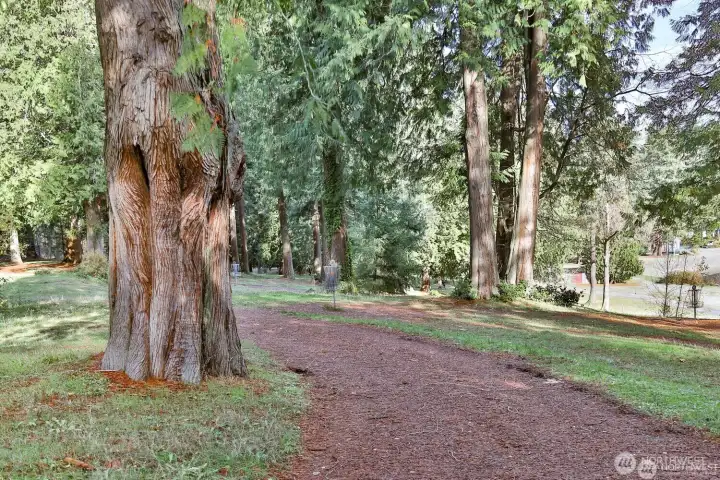 Walk the trails around Silver Lake