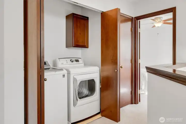 Laundry Station at top of stairs