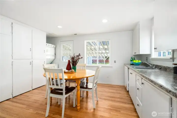 Kitchen with Large Eat-in Space