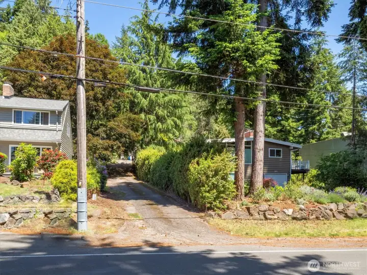Welcome to quiet space seconds to Boeing Creek Park.