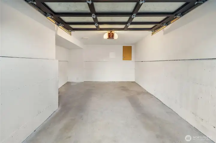 Garage offers storage alcove. Plus fully ready for electric charger- just installed the charger of your choice at the stubbed out electrical Garage offers storage alcove. Plus fully ready for electric charger- just installed the charger of your choice at the stubbed out electrical