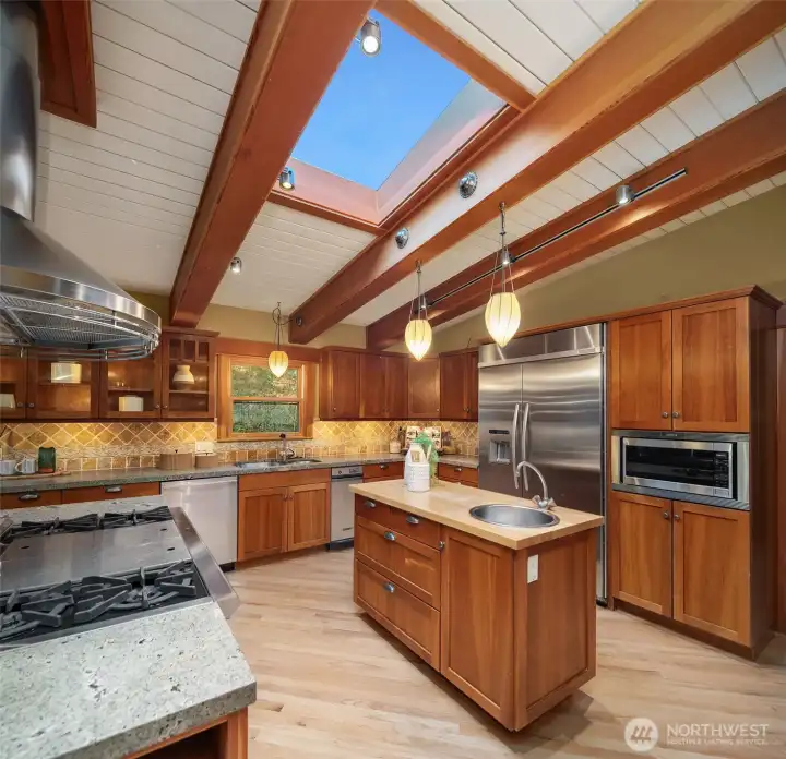 Gorgeous cabinetry throughout the home