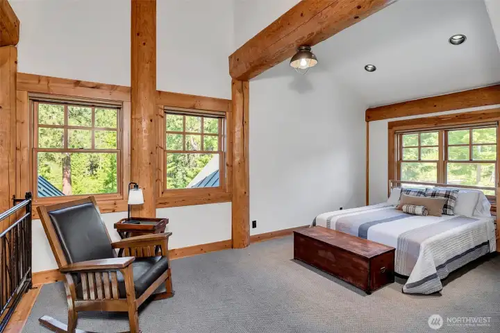 Upper floor loft