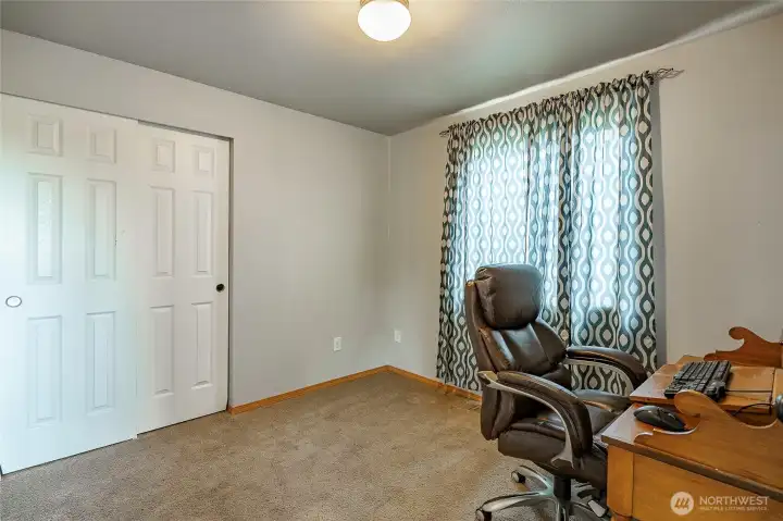 downstairs bedroom #1 or flex room your choice
