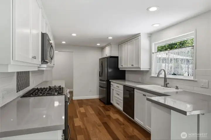 Updated Kitchen in the main home.