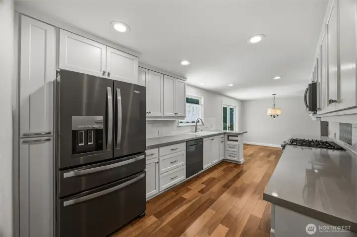 Updated Kitchen in the main home.