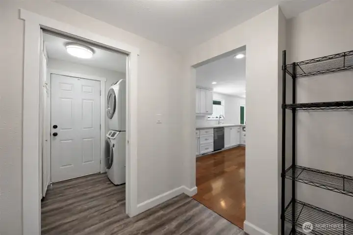 Utility Room + pantry in the main home.
