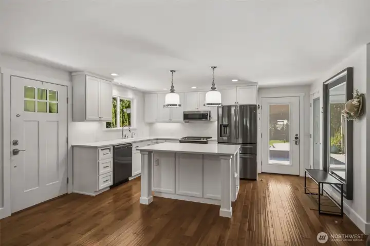 Kitchen in the MIL/ADU