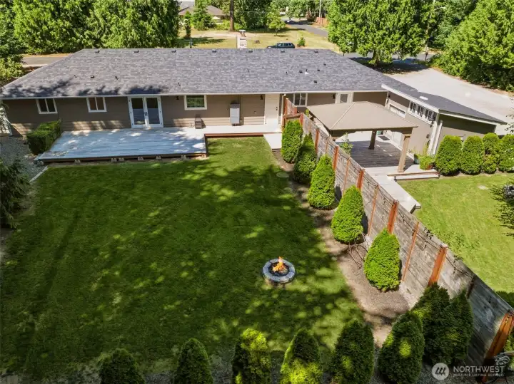 Combined backyards