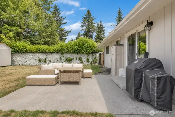 Outdoor patio