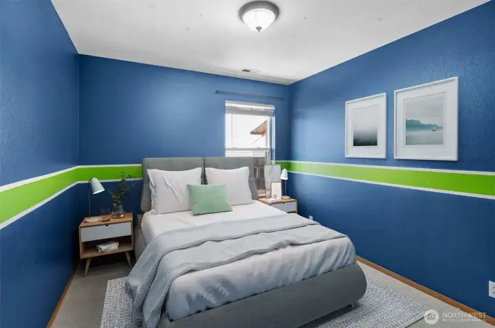Bedroom 2 virtually staged
